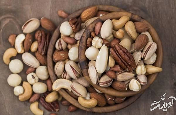 آجیل ها خوردنی های انرژی زا آجیل ها